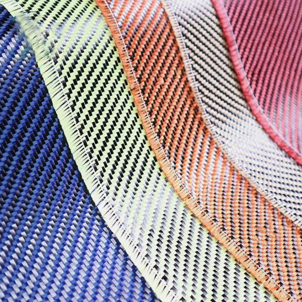 FR aramid carbon fiber blended fabric