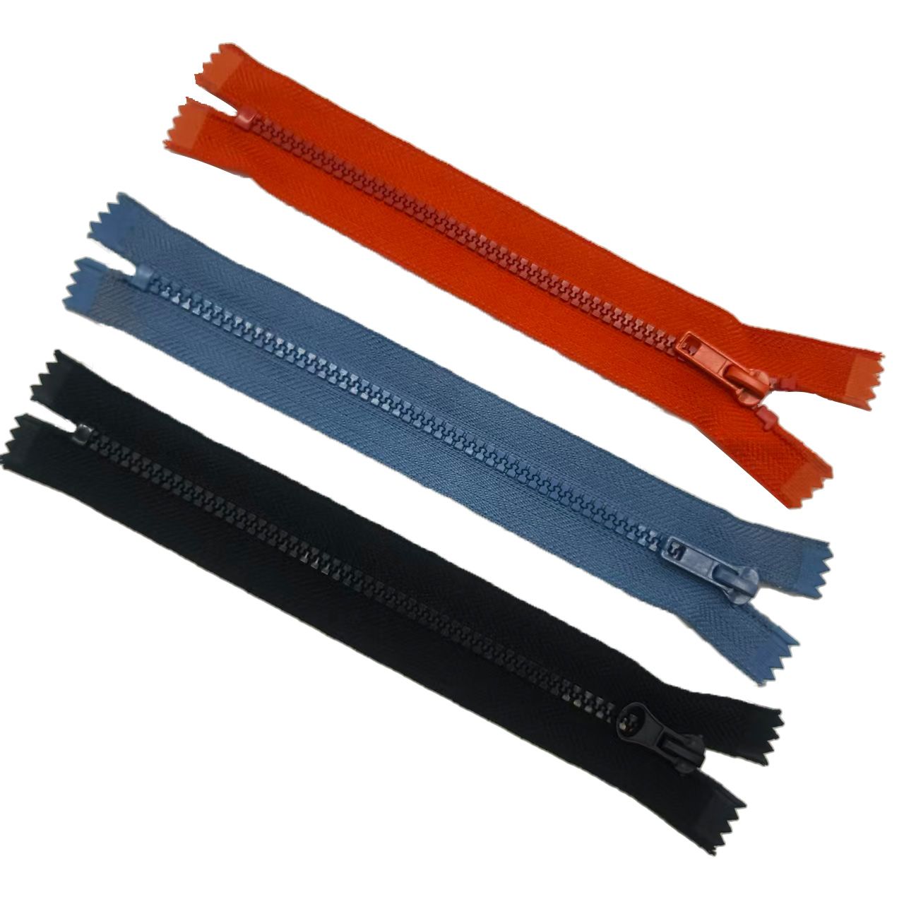 SPIFR #3 Resin Flame Retardant Close-End Zipper With Anti-static puller