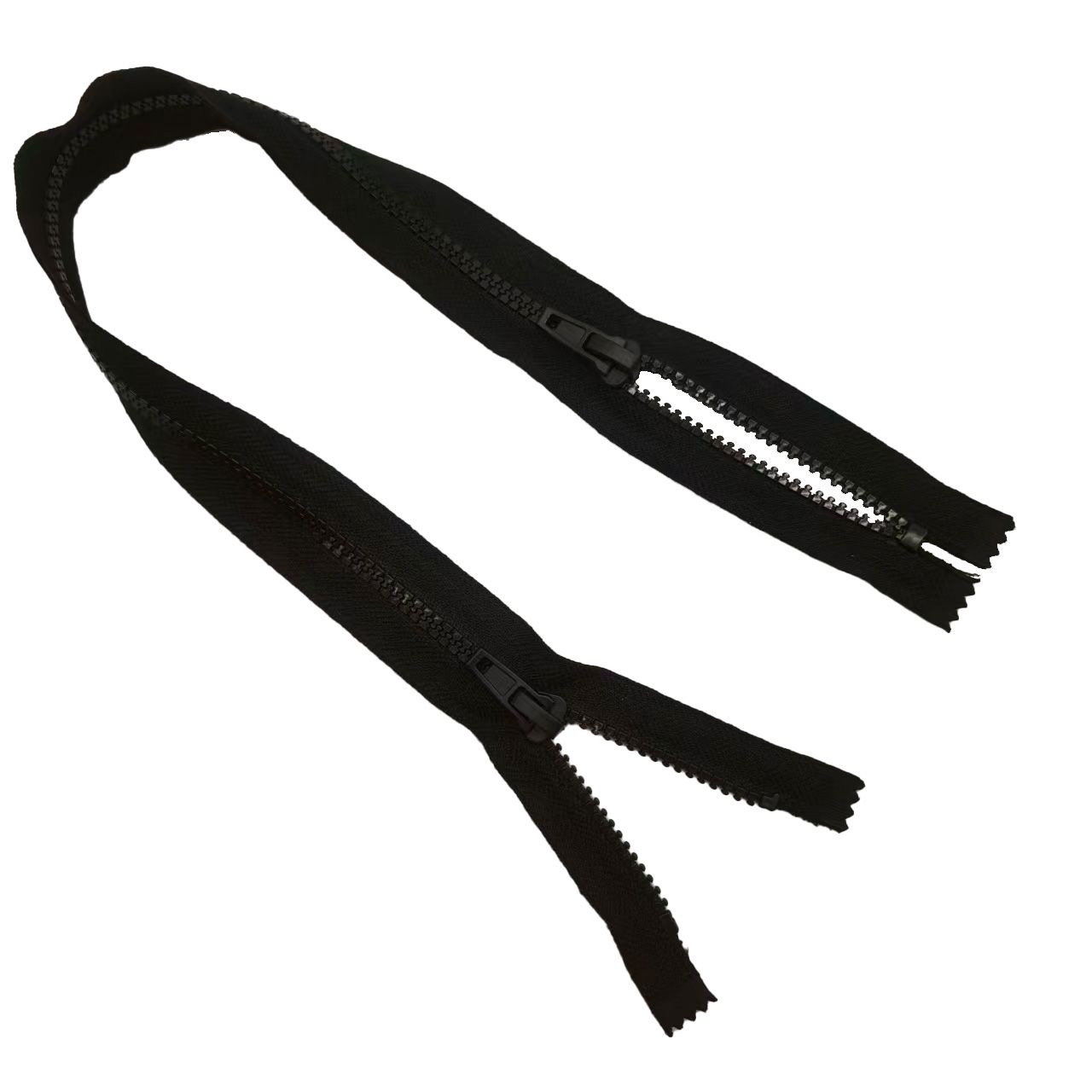 SPIFR #5 Moulded Fire Resistant R Shaped (R Form) Zipper With Antistatic  Slider