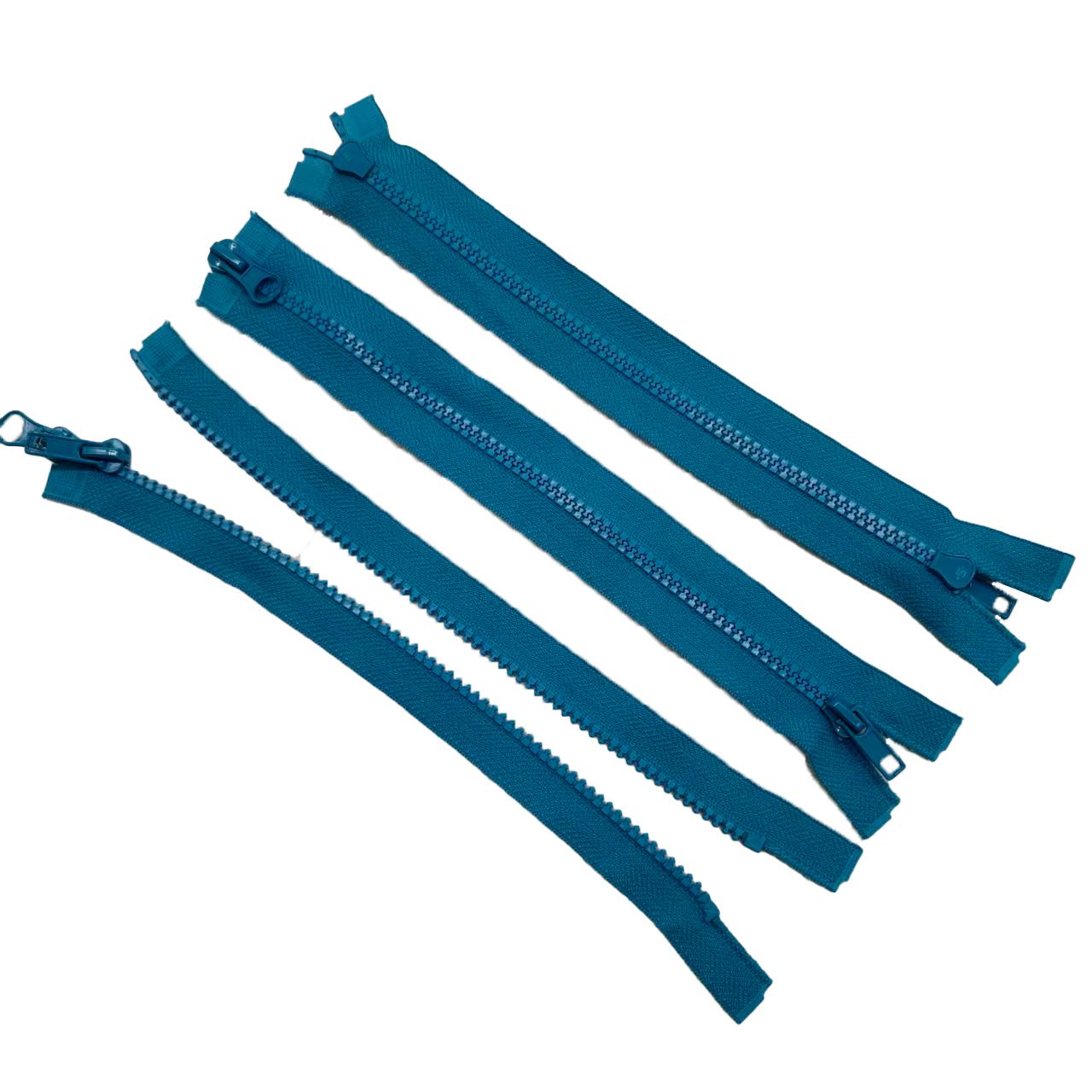 SPIFR #5 Resin Fire Retardant Two Way Open Zipper With Thumb Slider or Antistatic Puller
