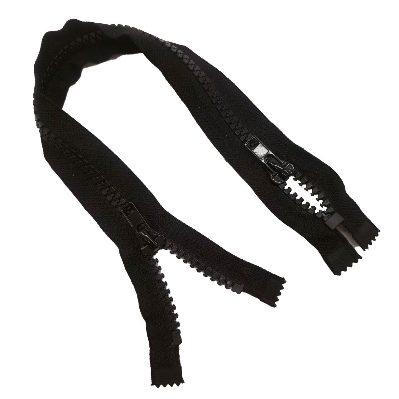 SPIFR #10 Plastic Flame-resistant R-Shaped (R formed) Zipper