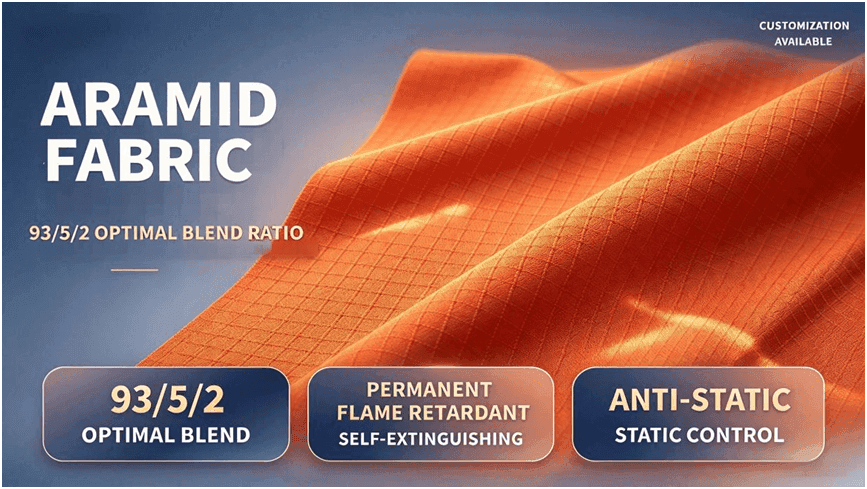 Frefr aramid flame resistant accessories including zipper, sewing thread, hook and loop, reflective tapes