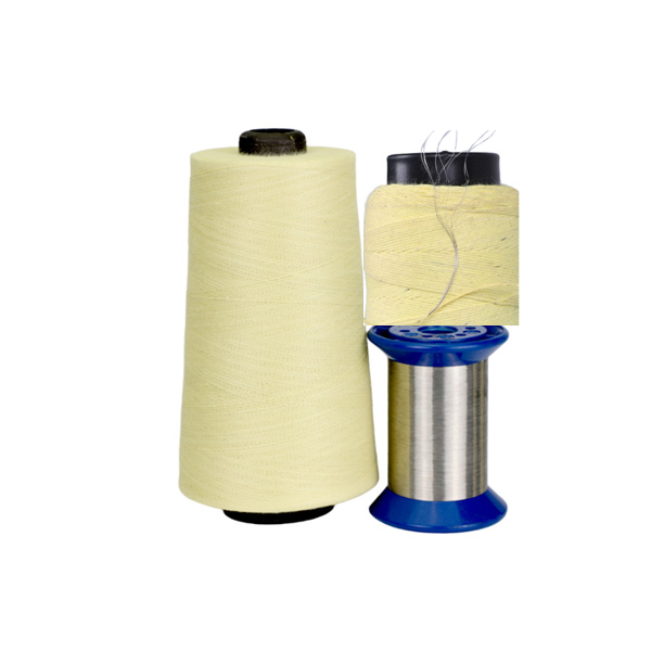 FR Aramid steel wire sewing thread